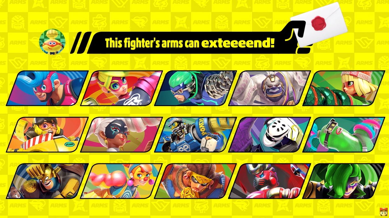 smash ultimate arms character dlc