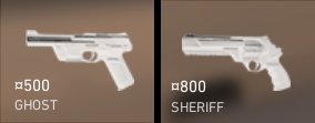 best sidearm valorant ghost sheriff