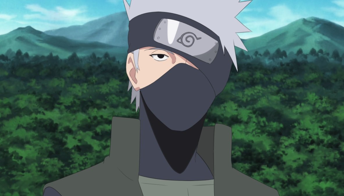 If you have a plain black face mask and want to work on a full cosplay outfit, why not go with Kakashi from Naruto?