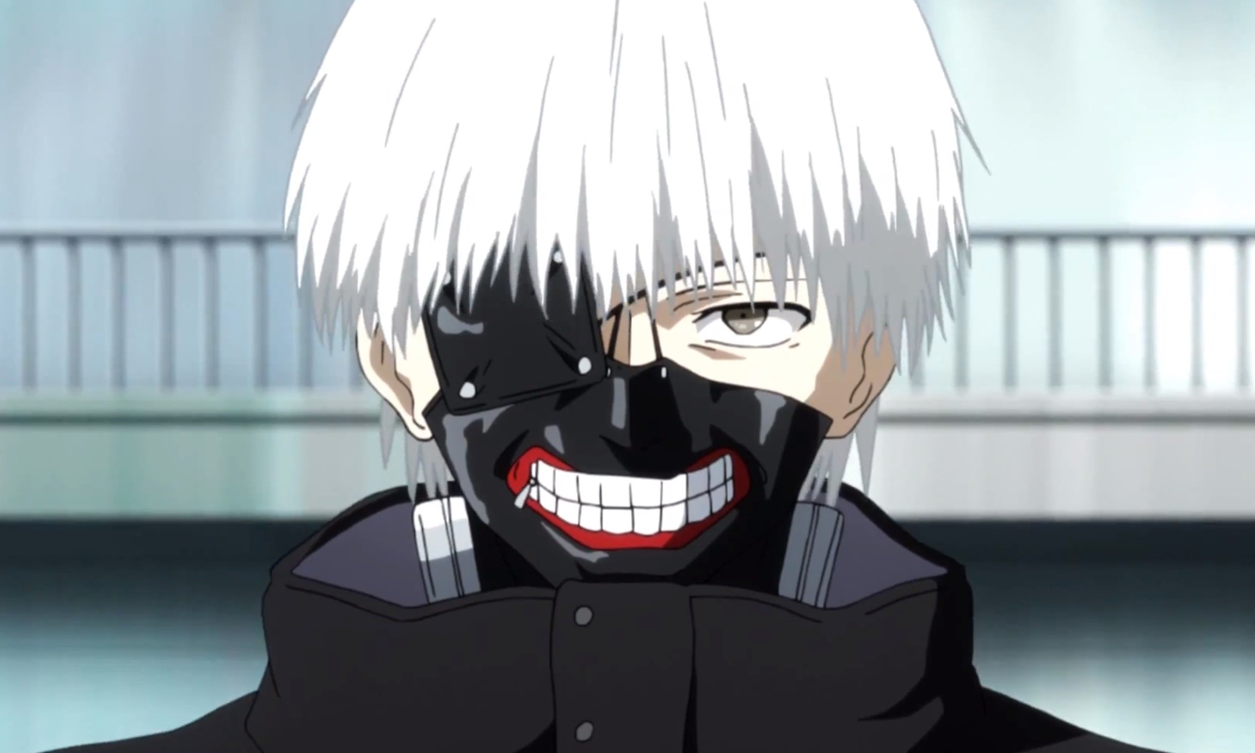 If you love anime, one of the first face mask ideas that comes to mind is the one Kaneki wears in Tokyo Ghoul