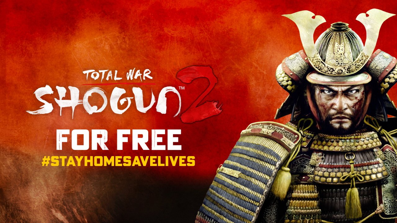 Total War Shogun 2 free on Steam 