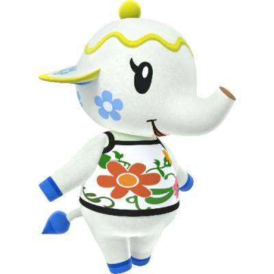 Tia cutest elephant animal crossing new horizons