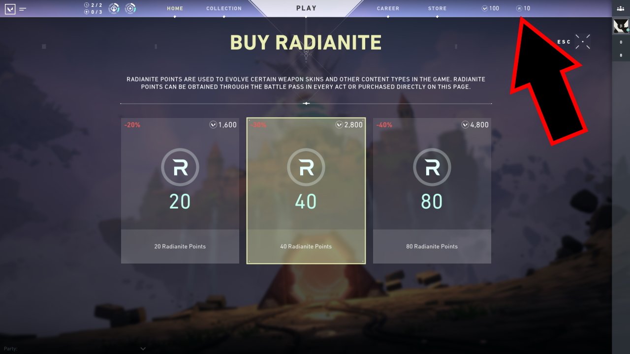 How to get free Radianite Points in Valorant