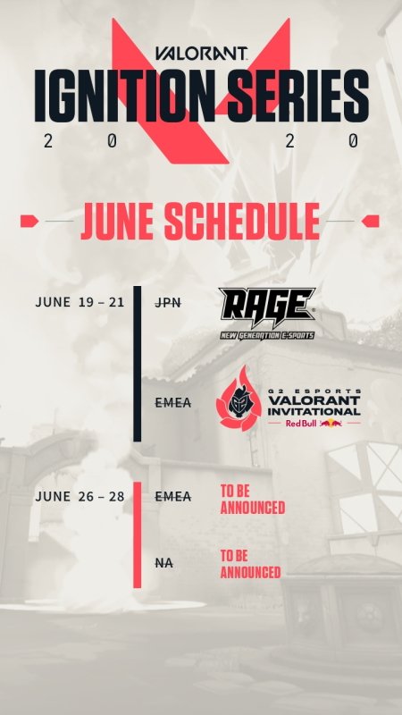 Valorant esports Ignition series upcoming events