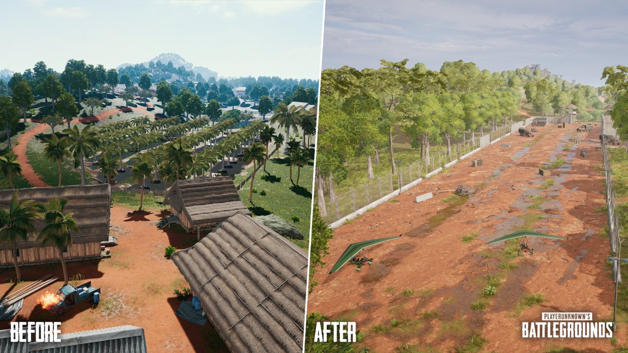 PUBG 8.1 patch notes sanhok changes