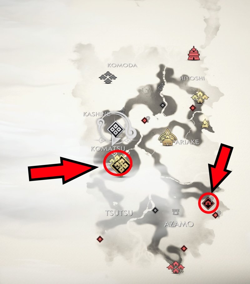 where to find iron in Ghost of Tsushima