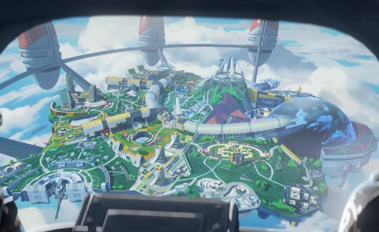 Apex Legends Olympus Map Revealed In Season 7 Trailer AllGamers   Apex Legends Olympus Map 