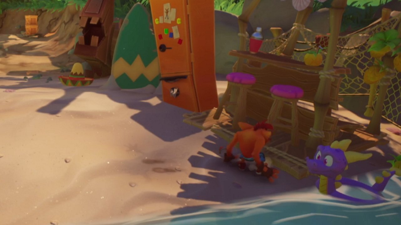 Crash Bandicoot 4 spyro easter egg reference