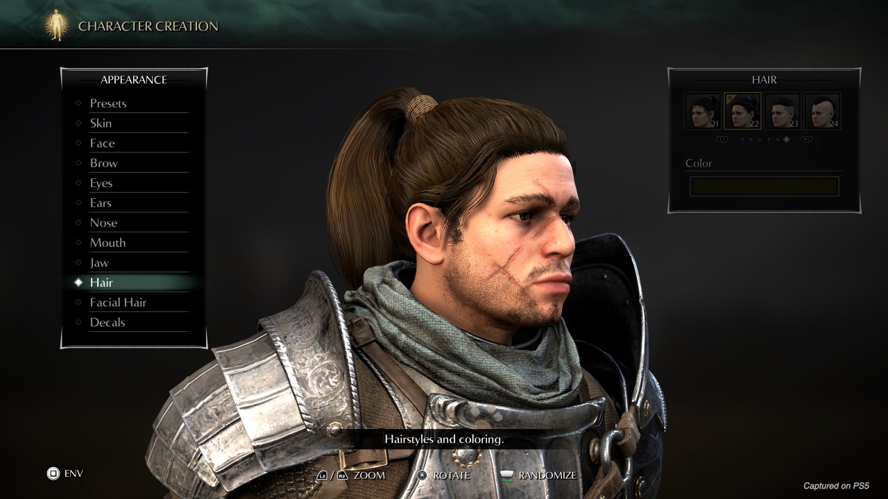 Demons Souls character creator