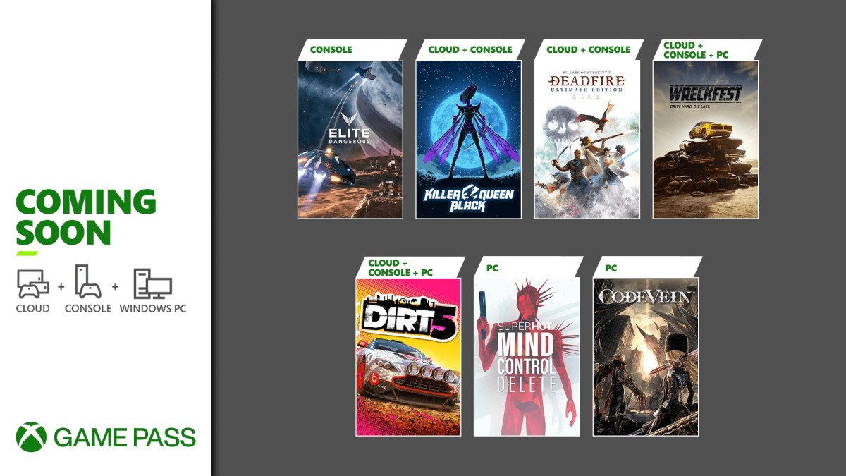 Xbox Game Pass February 2021 games