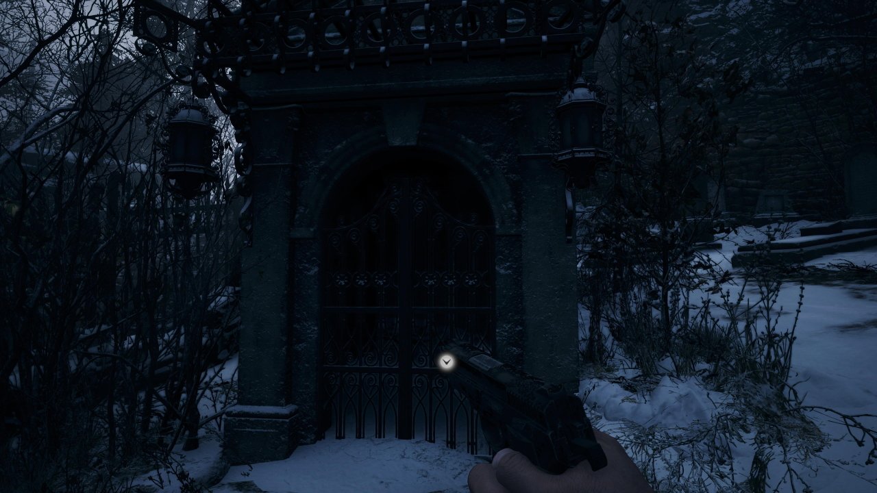 Resident Evil Village Demo locked gate