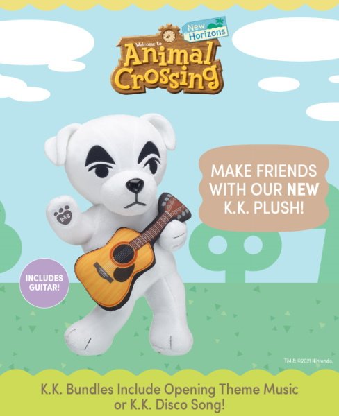 Build a bear KK slider animal crossing