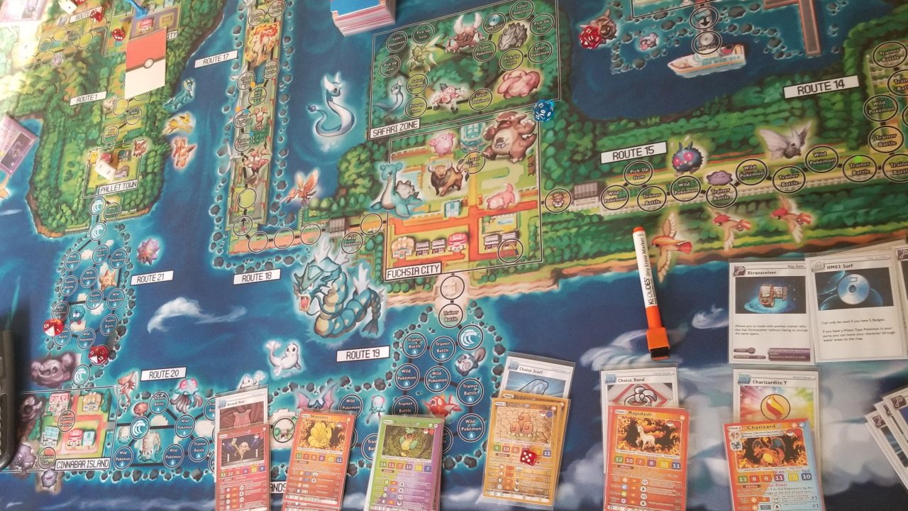 Pokemon board game fan made