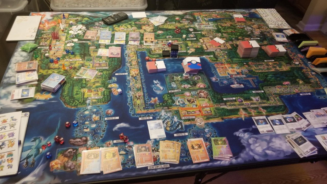 Pokemon board game fan made ultimate