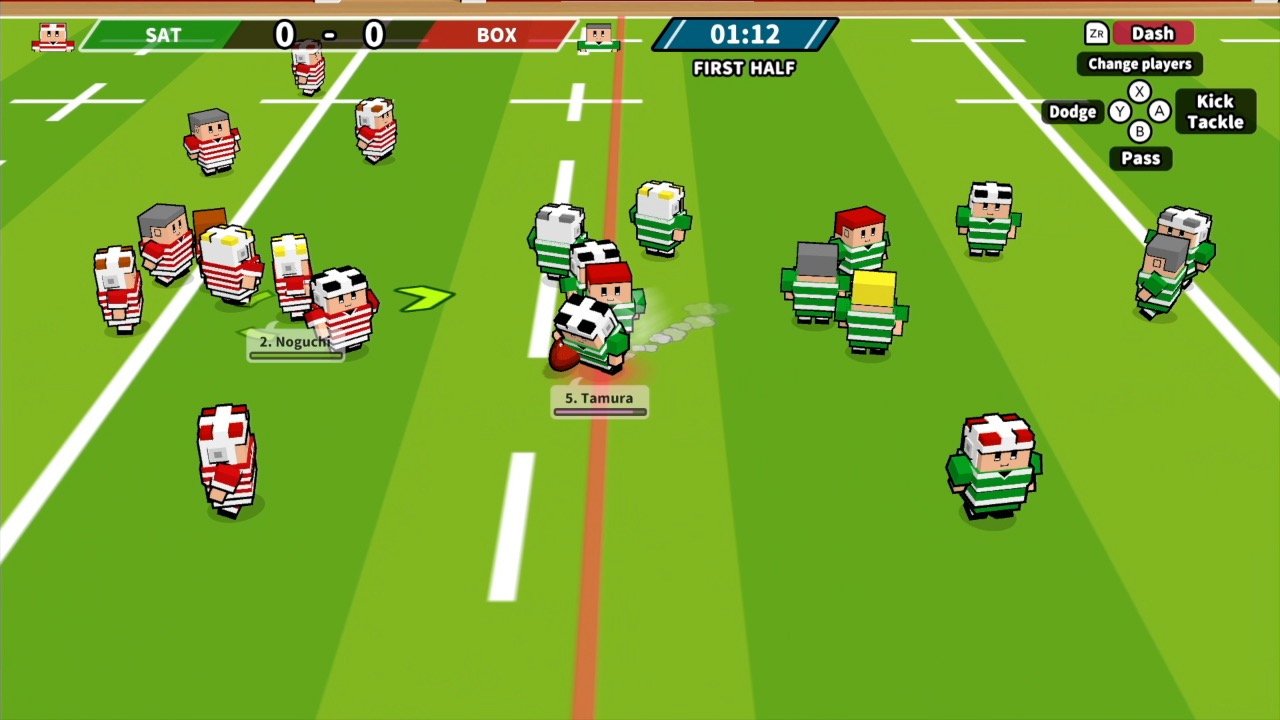 Video game olympics desktop rugby