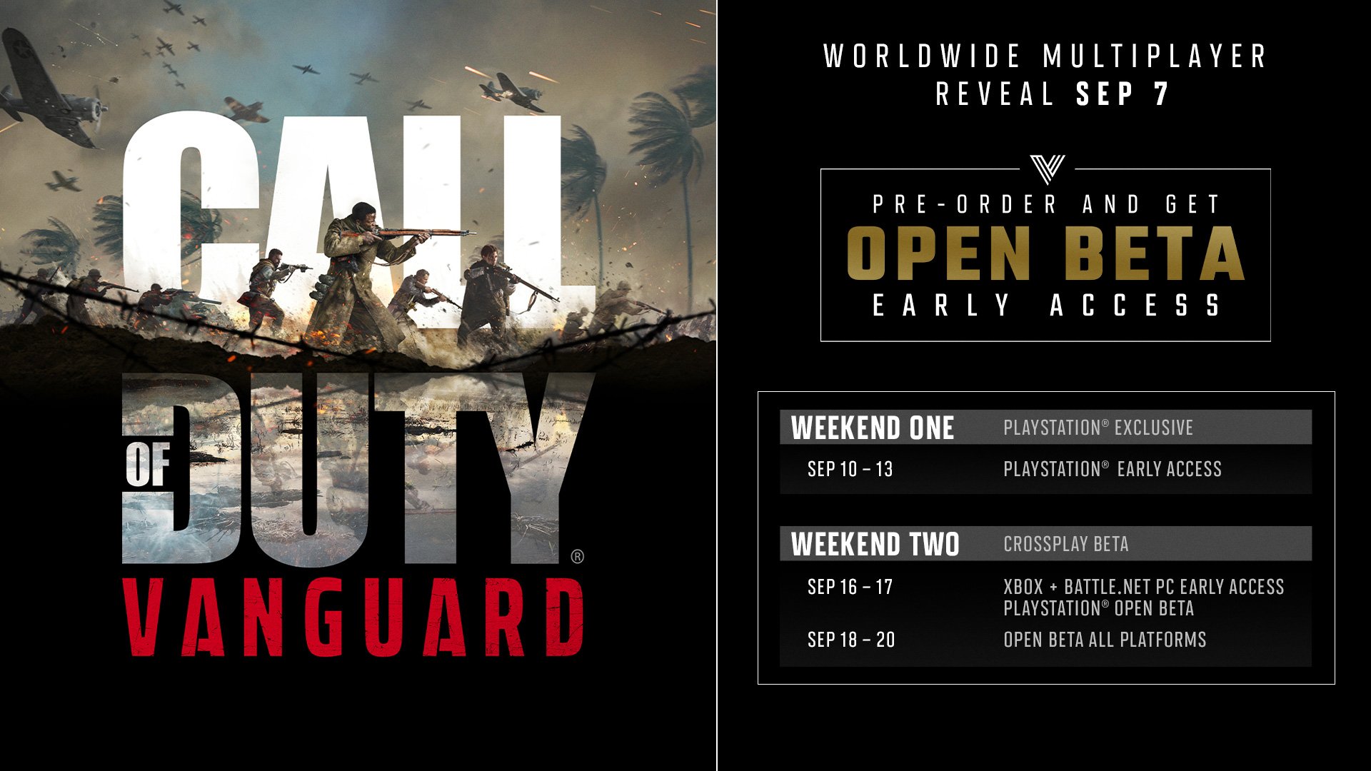 Call of duty vanguard early access