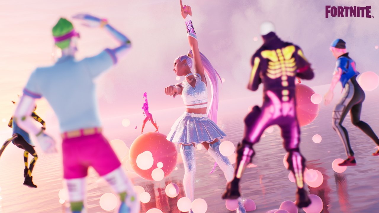 Fortnite Ariana Grande rift tour video watch