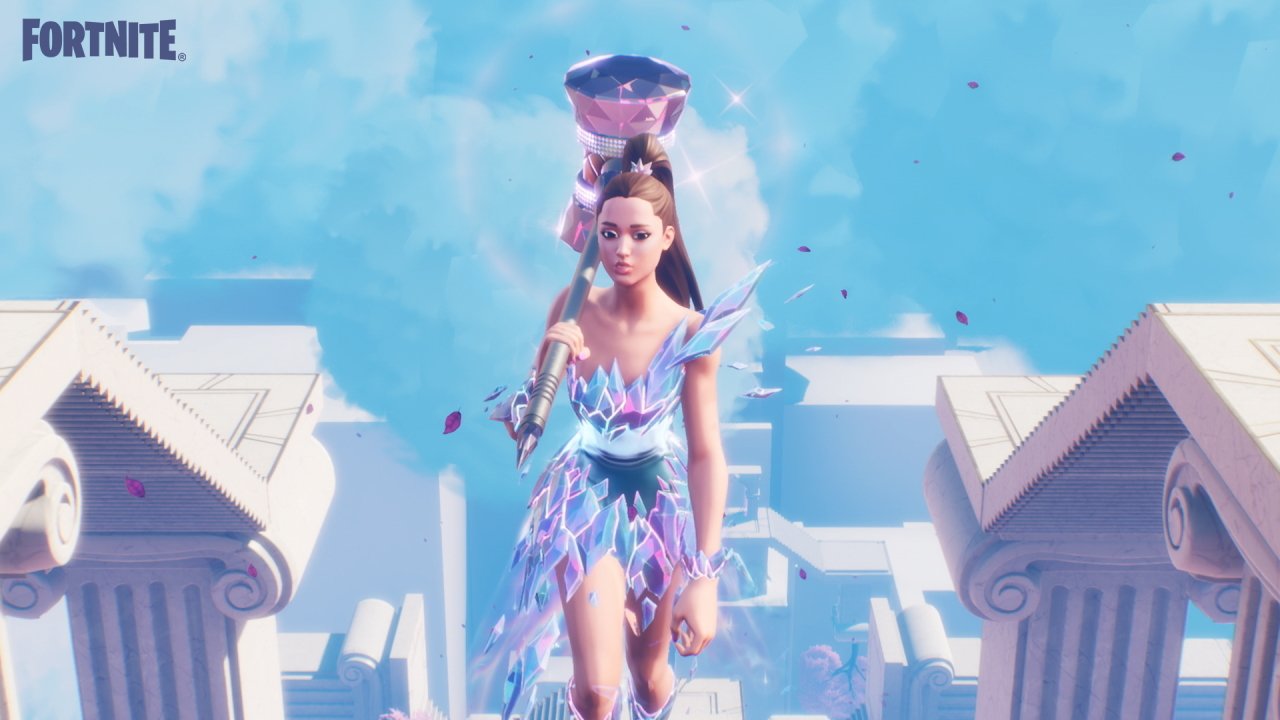 Fortnite Ariana Grande rift tour concert watch