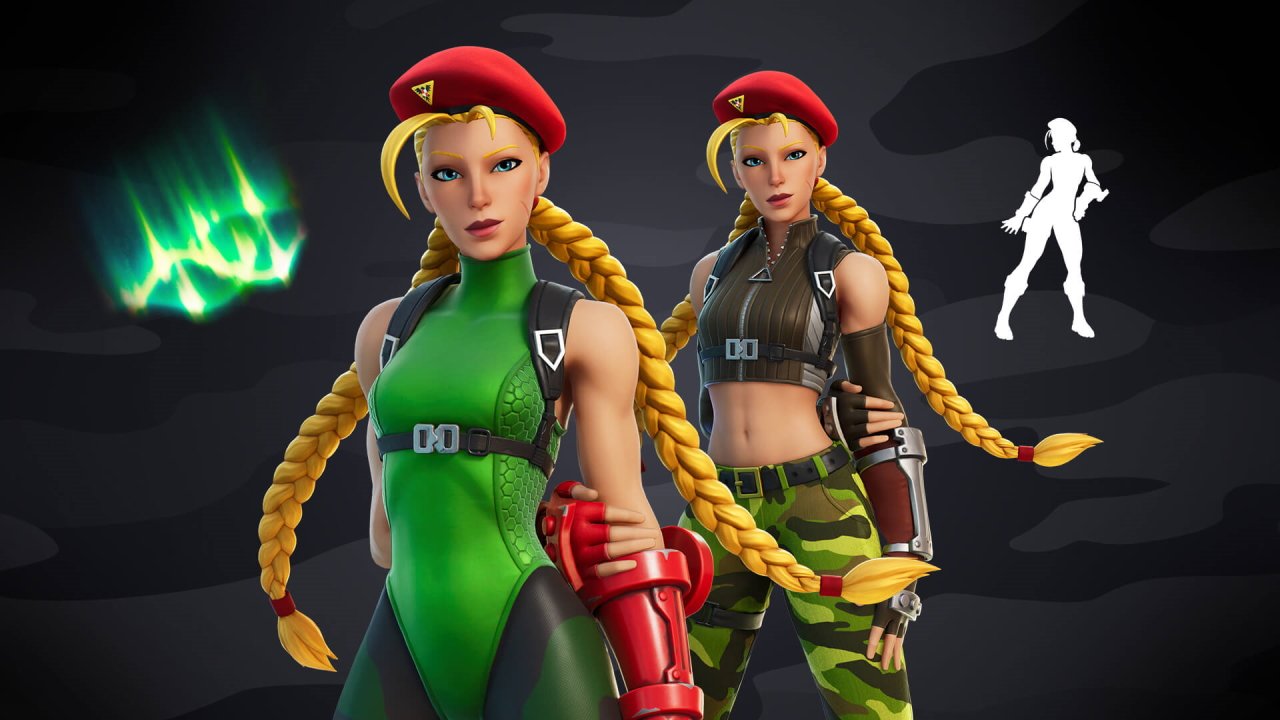 Fortnite Cammy Street Fighter Guile