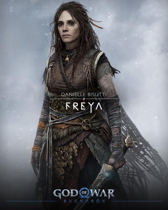 God of war cast characters freya voice actor