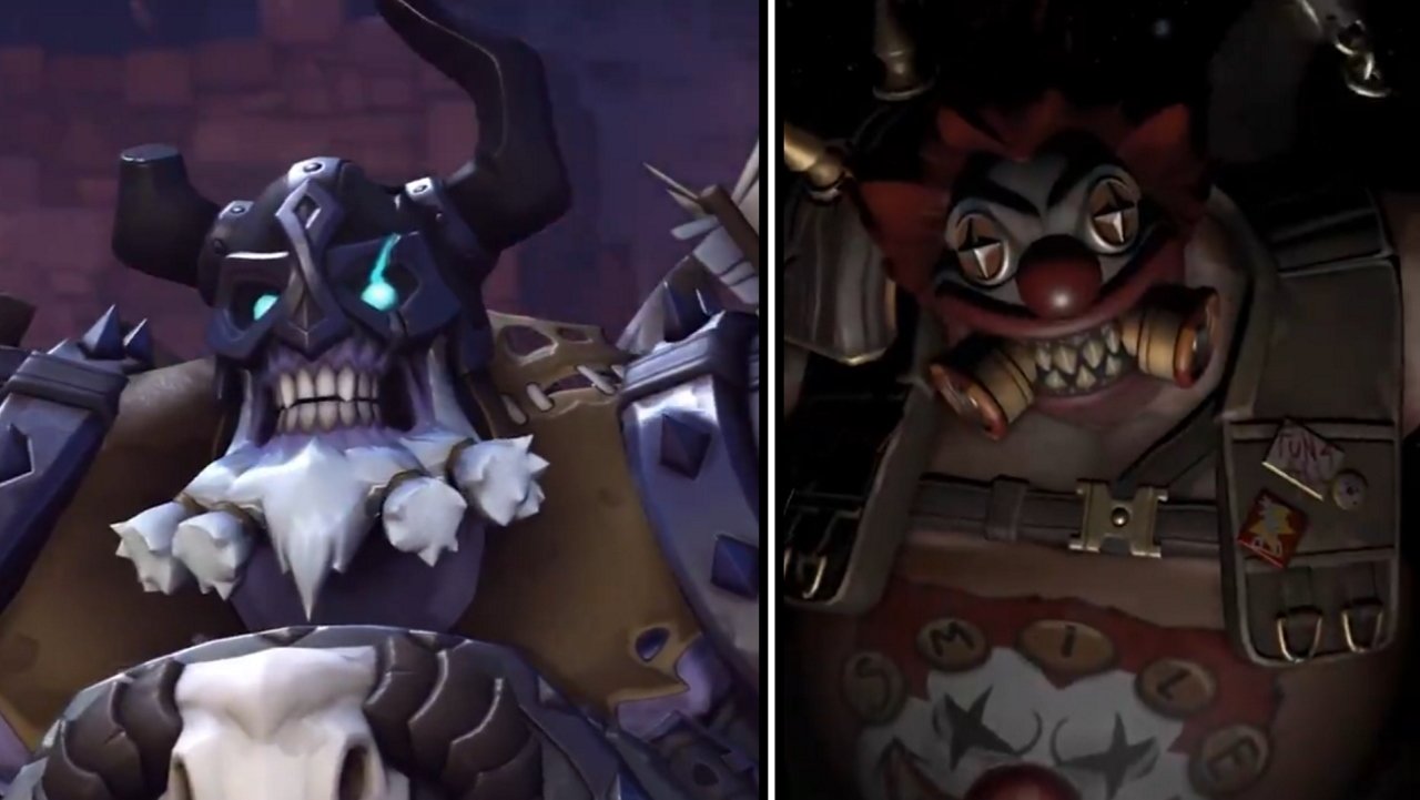 Overwatch halloween terror 2021 skins reinhardt roadhog