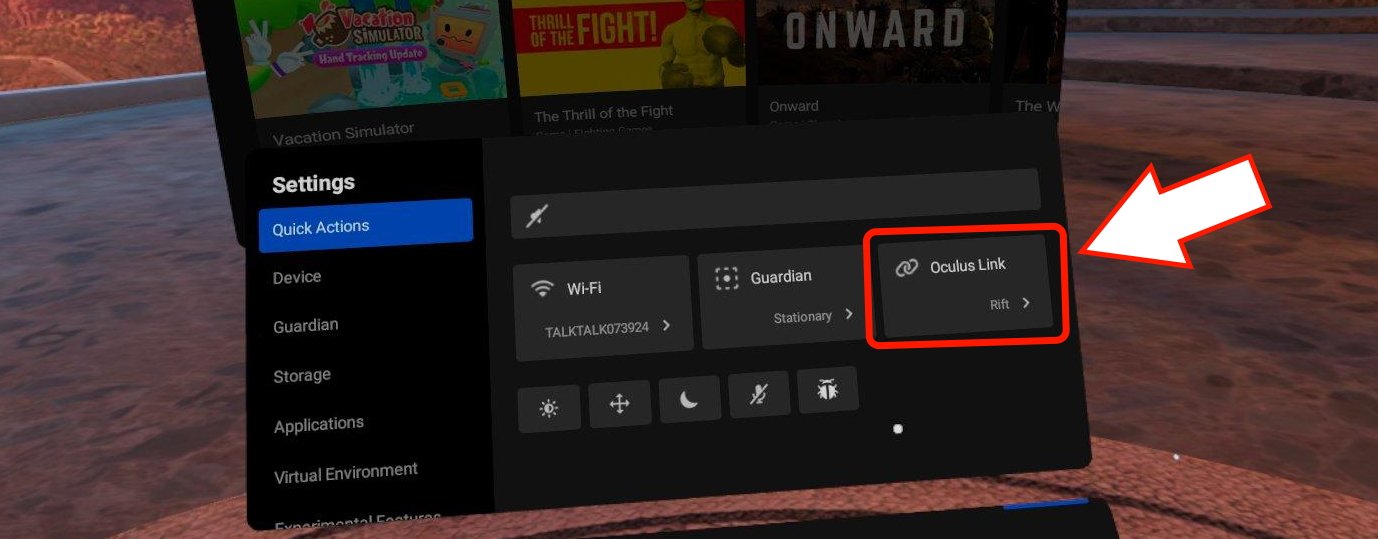 How to play PC VR oculus quest 2