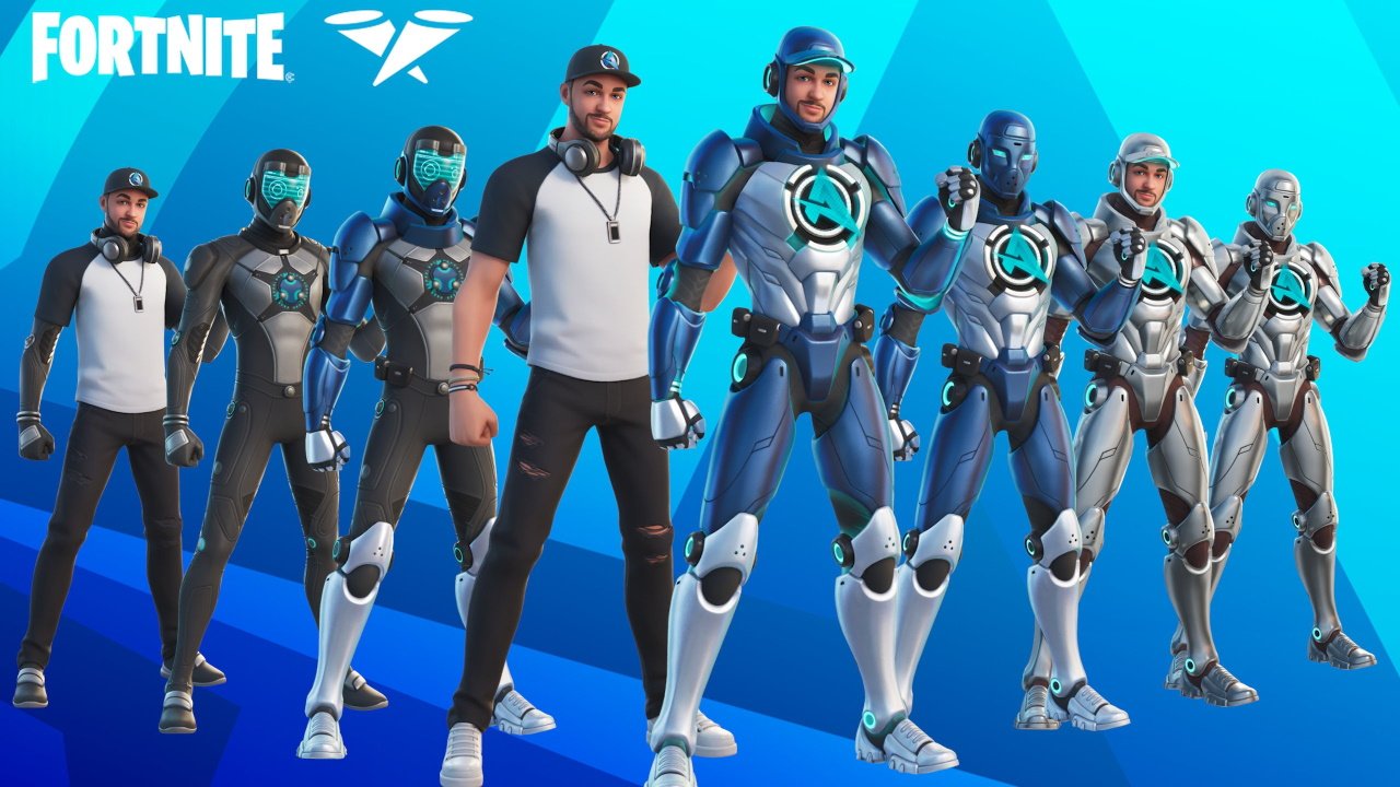 All fortnite icon series skins ali a