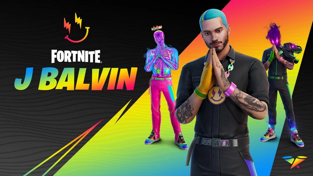 Fortnite icons series skins J Balvin