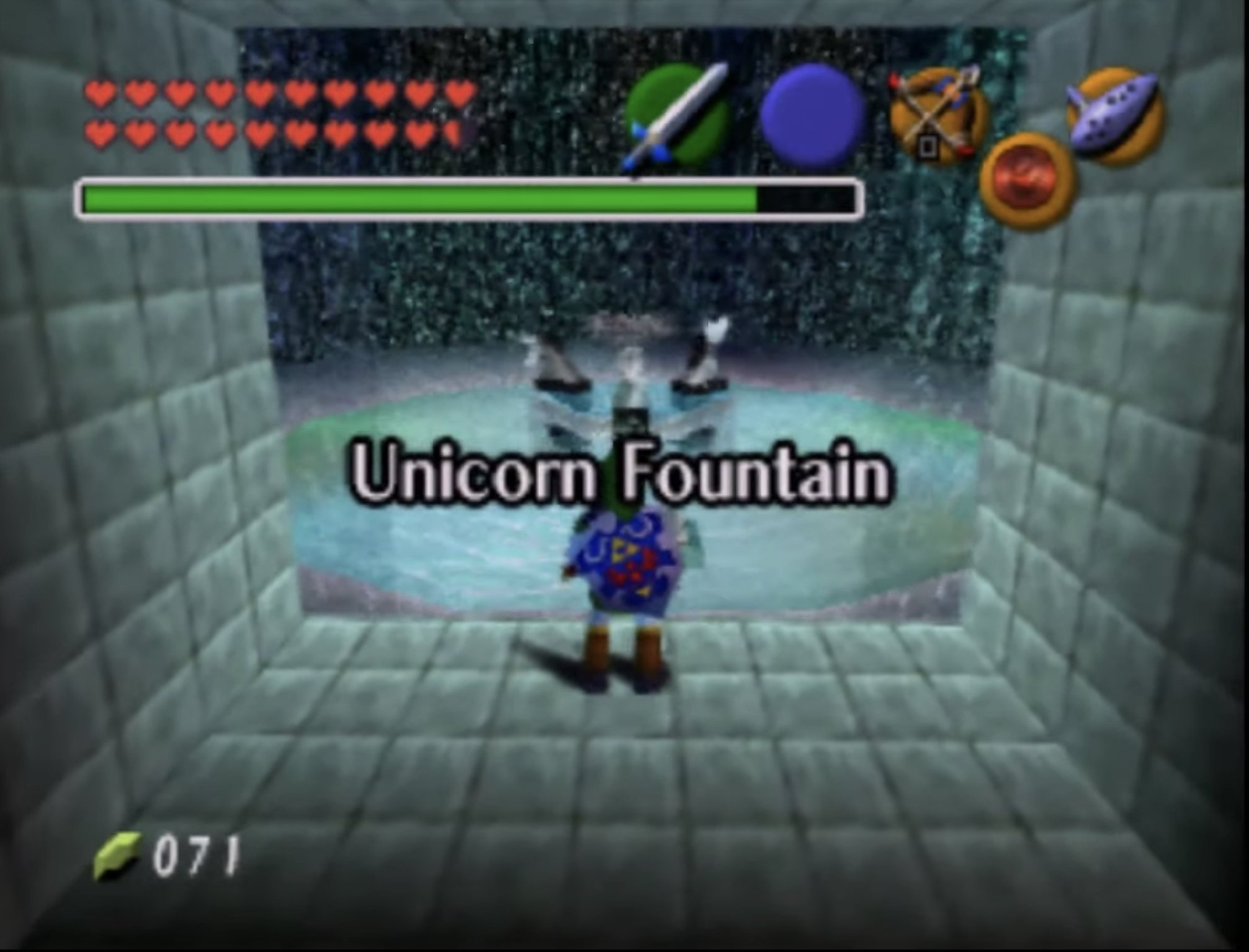 OoT] Did you know that Ocarina of Time has some hilarious piracy measures?  If the N64 detects your game is pirated, Zelda abandons you in the escape  from Ganon's castle, and has