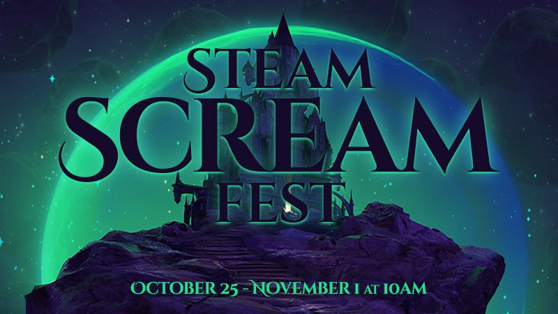 steam scream fest sales