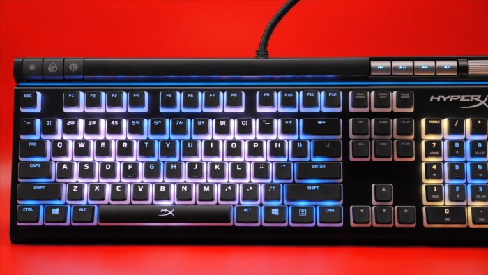 Game-themed RGB keyboard profiles sonic eyes