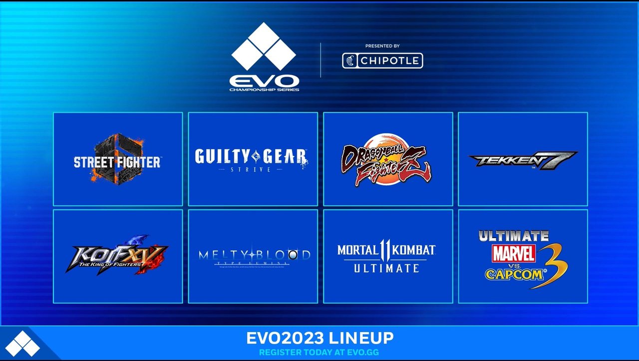 evo 2023 games lineup