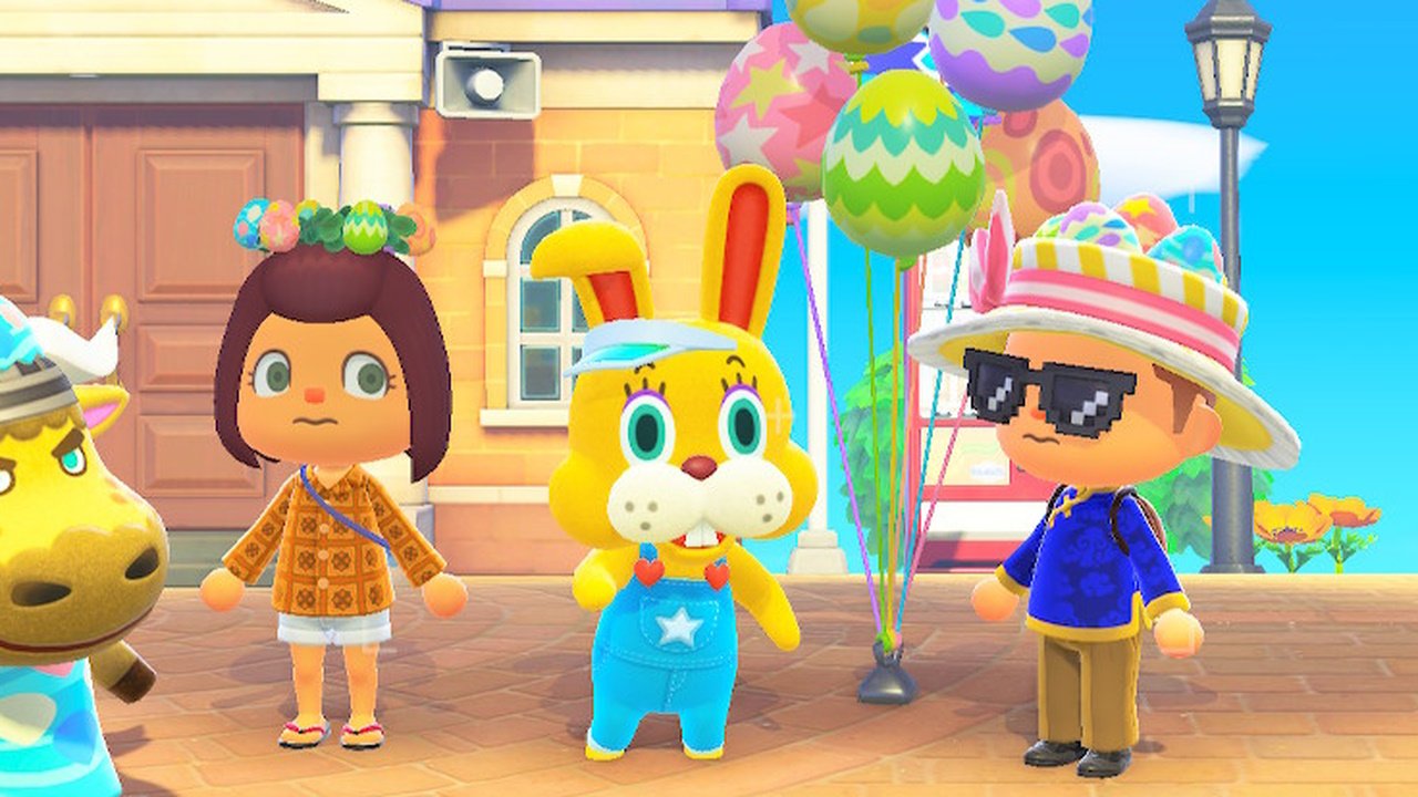 good eggs bad eggs gaming animal crossing bunny day