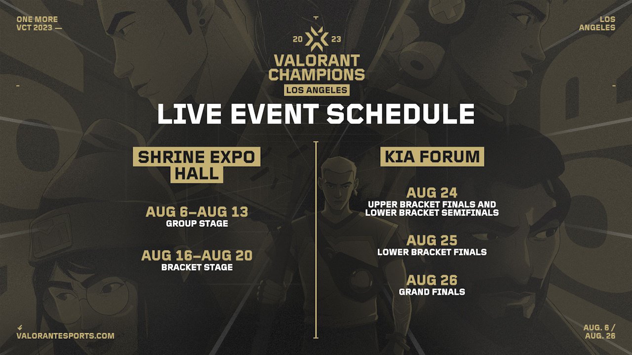 VALORANT Champions 2023 heads to Los Angeles