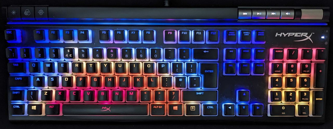 Starfield NGENUITY keyboard themes RGB profiles