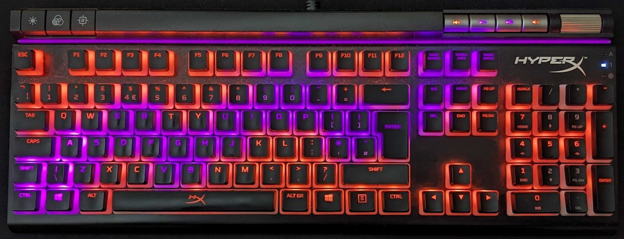 Halloween RGB keyboard profiles magic